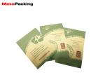 PLA Material 100% Food Safe Brown Paper Bags Biodegradable Customized Thickness
