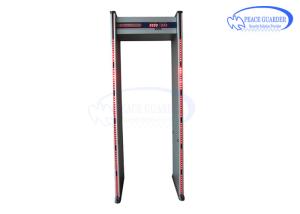 Quality People Counter Digital Metal Detector Gate 6 Zones For Factory Security Check wholesale