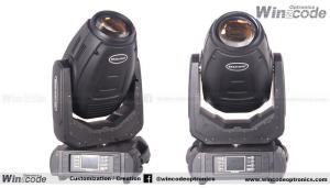 Quality 3 Phase Motor Disco DJ Beam Moving Head Light With Flight Case Brackets Safety Rope wholesale