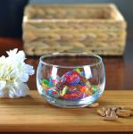 Round Bowl Shape Dessert Glasses Simply And Classic Design 300ml/10oz Capacity