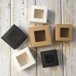 Square Transparent Craft Paper Accessory White Card Present Gift Direct and Hot