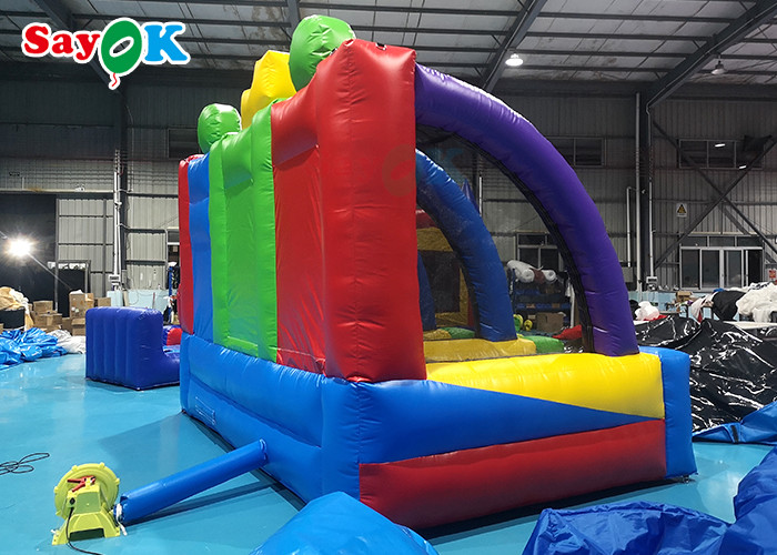 Giant Inflatable Basketball Hoops 5x3m Funny Commercial Basketball Shooting Game