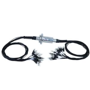 Quality Fiber optic rotary joint 8-18 channels can be applied to cable reels, ship optical winches, offshore cranes, etc wholesale