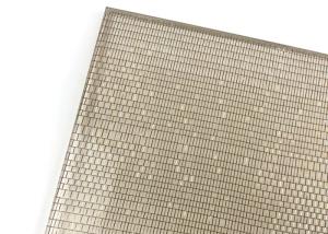 Quality Copper Glass Laminated Wire Mesh Metal Fabric For Art Glass wholesale
