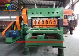 China 100T Iron Steel Sheet Expanded Mesh Making Machine PLC Control on sale