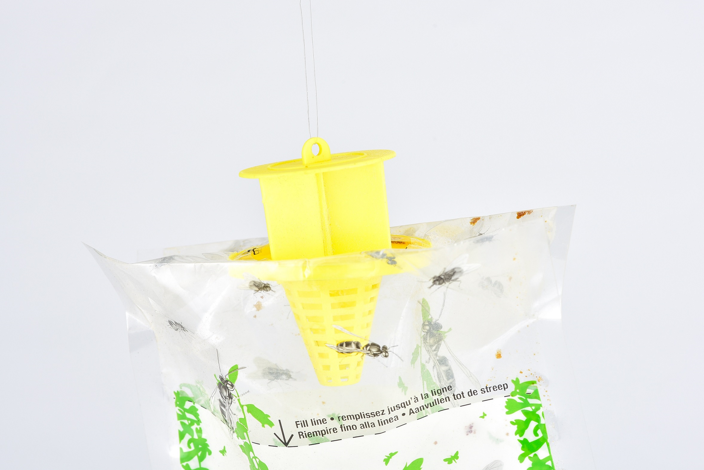 10 Pieces Regular Eco Material Fly Bag Trap for Farm Insect Eradication Solution