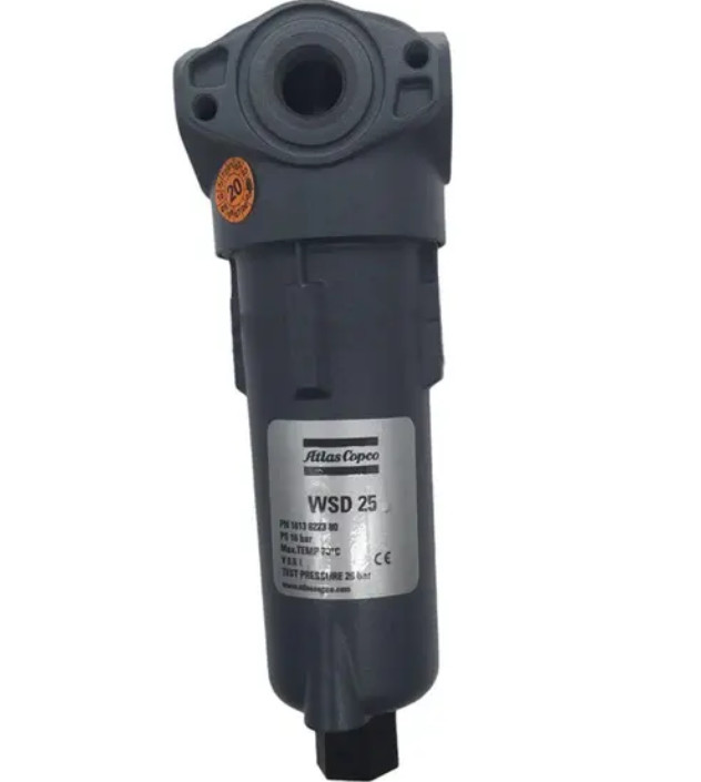 High Quality Atlas Gas Air-Water Separator 1613822480 Screw Air Compressor Parts New Condition Tank Oil Filter Filter Wholesale