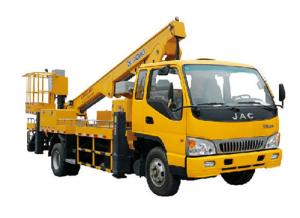 Quality Efficient XZJ5082JGK Reaching Up And Over Machinery Truck Mounted Lift wholesale