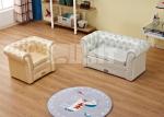 PVC Cover Mini Sofa Chair For Toddlers , Cute Baby Sofa Chair American Style