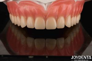Quality Acrylic Teeth Finish Lightweight Resin Material Dental Restorations Tooth Arrangement wholesale