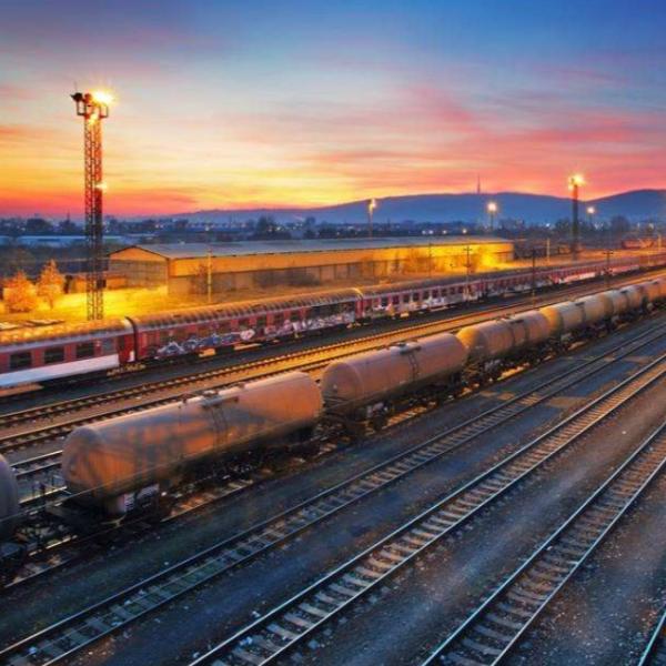 Cargo Door To Door International Container Shipping Service Railway From China