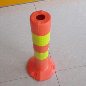 Quality Foldable Traffic Warning Post EVA Bollard 18 Inch Height wholesale