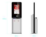 Cash Payment Hotel Check In Kiosk 24 Inch Touch Monitor Thermal Paper Coupon