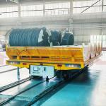1-1000Tons Automatic Rail Transfer Cart Coil Material Transfer Trolley