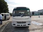 Pneumatic Folding Door Coaster Bus Motorhome Transport 19 Seats New Color Design