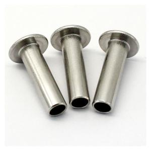 Quality RoHs Certified SS304/SS316 Round Head Semi-Tubular Rivet for TM 8-32*6 Male Screw Size wholesale