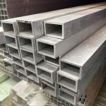 Mat Anodizing Bending Aluminium Tubing Square Alloy Rectangular Section Tube