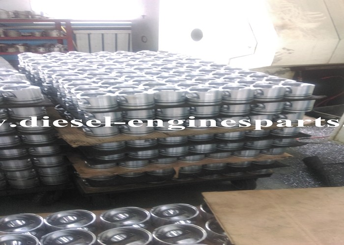 C18 Diesel Engine Piston 0.05mm Oil Clearance Polishing Surface Treatment