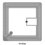 Dia 25mm RFID Inlay 1cm - 3cm Reading Range 13.56MHZ RFID Dry Inlay