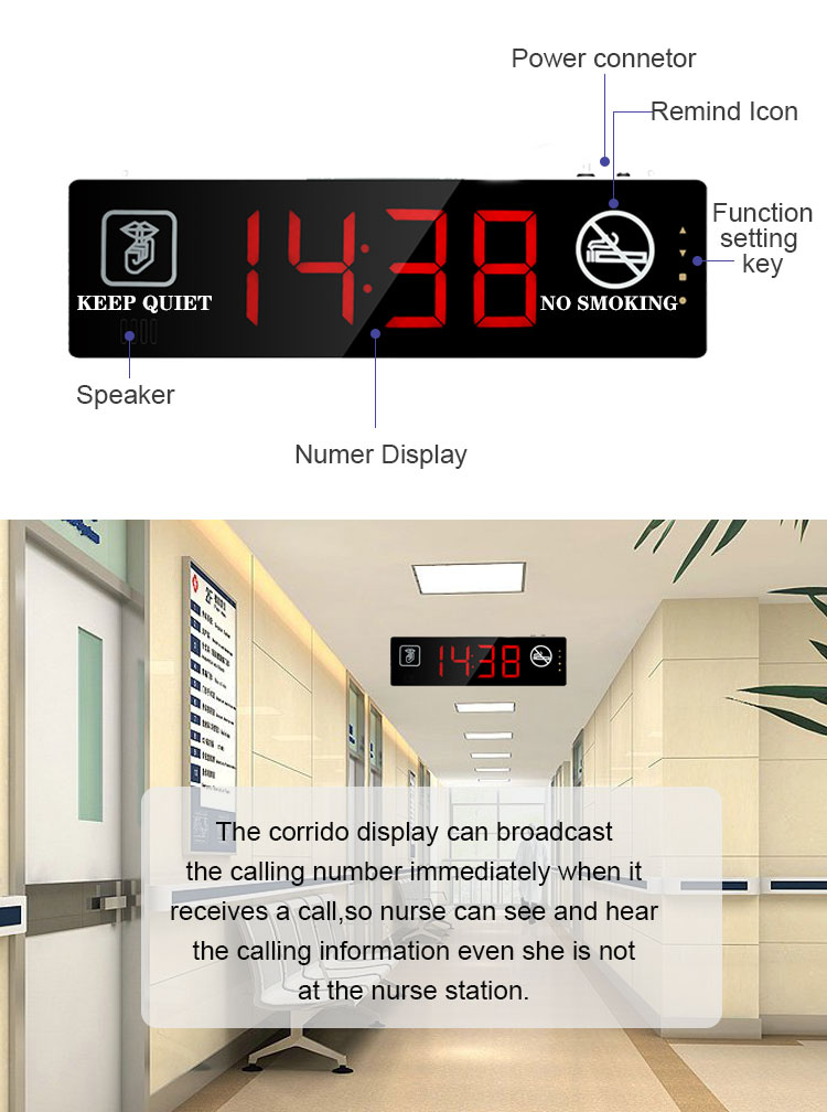 Professional wired Hospital Ward Nurse Call Bell System