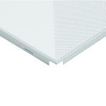 Soundproof Perforated Clip In Metal Ceiling Tiles Customized For Office