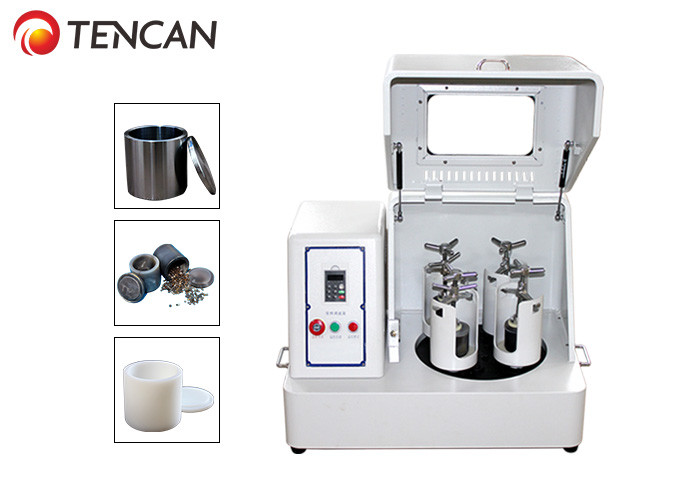Micron Powder 2L Lab Benchtop Milling Machine With 4 Jars / Lock Clamps