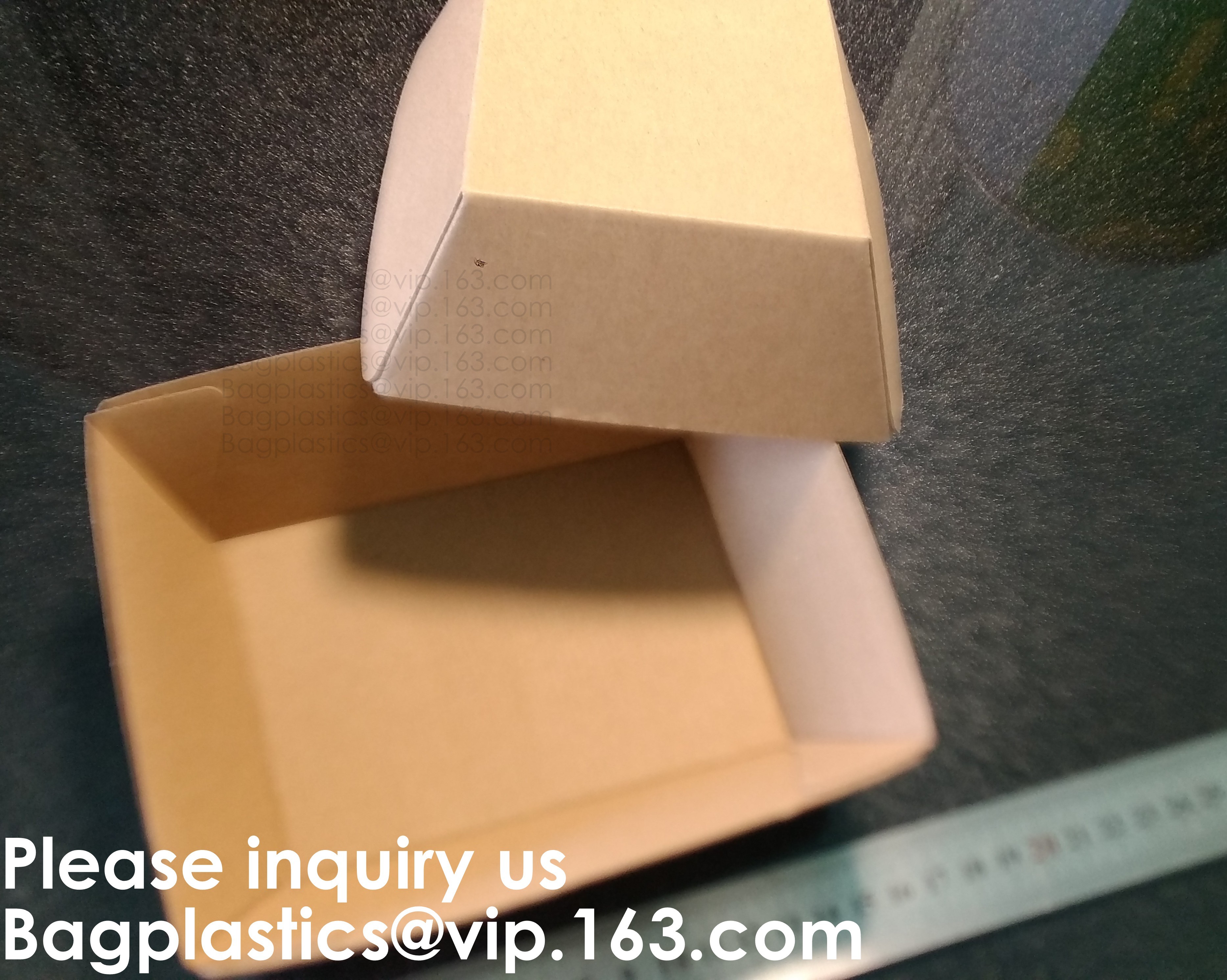 Kraft Paper Burger Box Corrugated Hamburg Box,Burger French Fries Packaging Hotdog Kraft Box,Cardboard Paper Double pac
