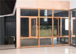Customized Aluminium Glass Window Powder Coated For Residential / Office