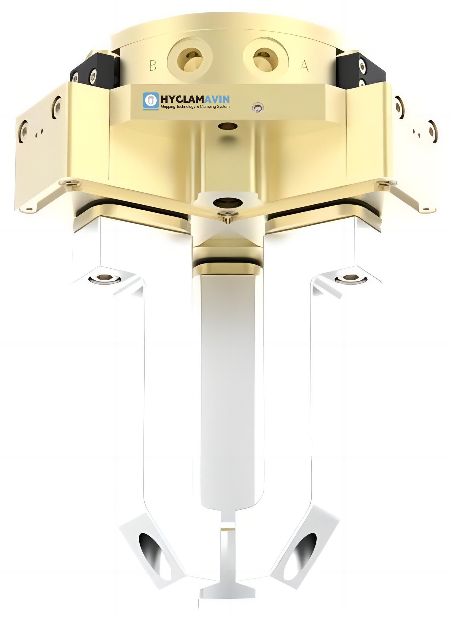 Customizable 3 Jaw Pneumatic Gripper Parallel End Of Arm Grippers