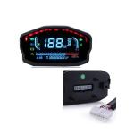 ABS Motorcycle Universal Speedometer LCD Speedo Meter LED Speedometer Tableau