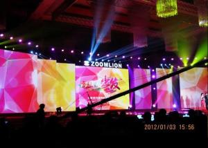 Quality HD Led Video Billboard PH4MM Tube Rental LED Display RGB For Wedding wholesale