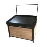 39 X 32in Steel Vegetable Fruit Display Racks For Supermarket ISO9001
