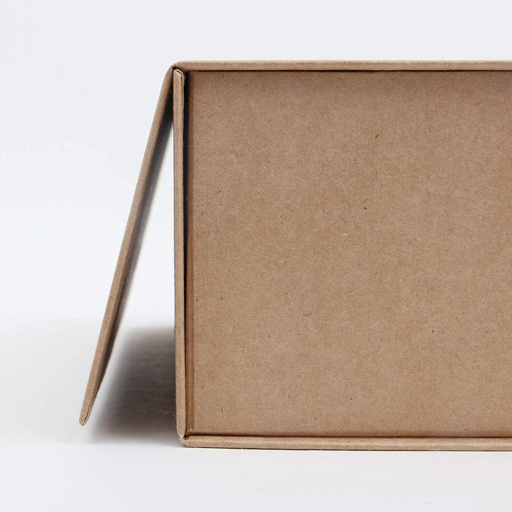 Custom Good Luxury Folding Storage Magnetic Kraft Paper Gift Box with Glossy Lamination