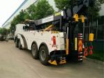 Manual Transmission Heavy Wrecker Trucks , Commercial Tow Truck High Speed