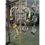 Large Capacity Brass Zinc Alloy Water Tap Faucet Gold Color PVD Vacuum Coating