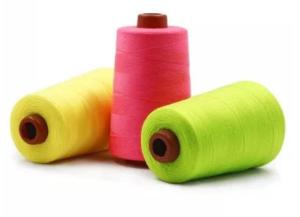 Quality High Strength 15S/2 Poly Poly Core Spun Sewing Thread For Leather Products wholesale