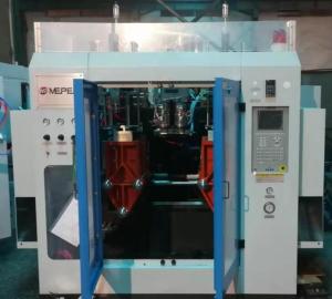 Quality Double Station HDPE Blow Molding Machine High Efficiency Adjustable Die Head For Bottle wholesale