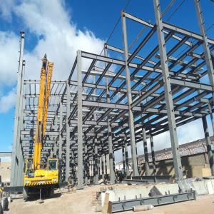 Prefabricated Large Span Steel Structures Prefab Metal Warehouse Buildings