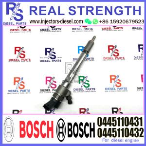 Quality Diesel Fuel Injector Assy 0445 110 431 0445110432 Electric Fuel Injector 0445110431 For JAC wholesale
