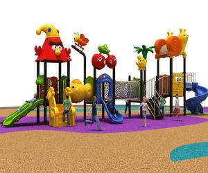 Quality Multilane Kids Plastic Playground Equipment EU Standard Anticrack wholesale
