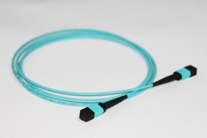 Quality 12 Fibers MPO Fiber Optic Cable Multimode , 1310 Nm / 1550 Nm MPO Trunk Cable wholesale