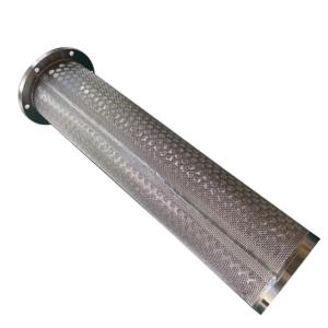 Quality Perforated Plate Industrial Water Sintered Metal Filter Elements wholesale