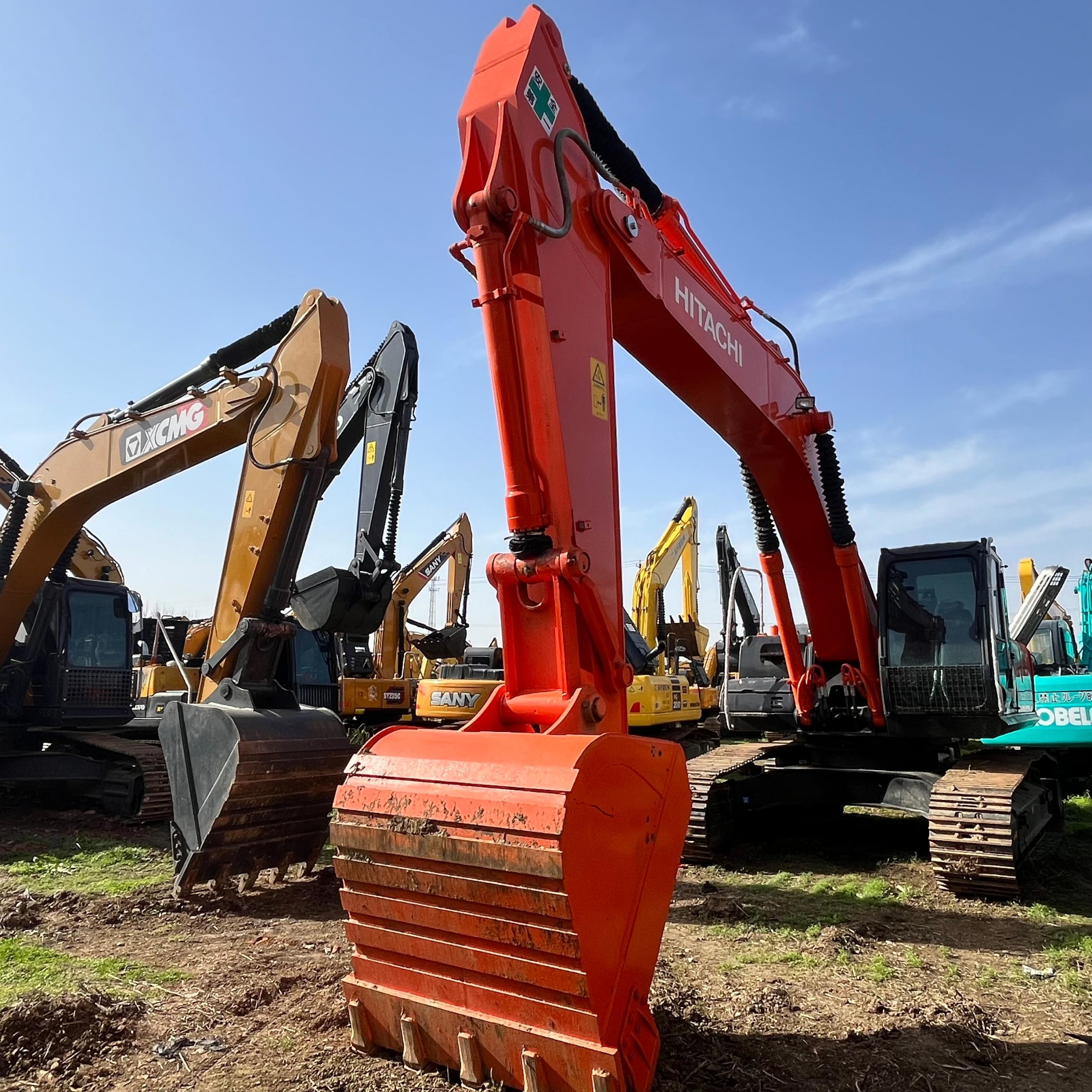 Heavy Equipment Hitachi ZX360 Used Excavators 36 Ton Mining Diggers With 1.62m3 Capacity