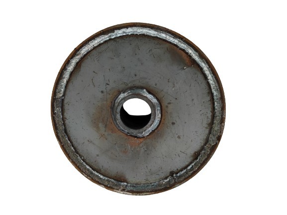 C1018 Weldment 6'' Roll Off Container Wheels Roll Off Dumpster Wheels
