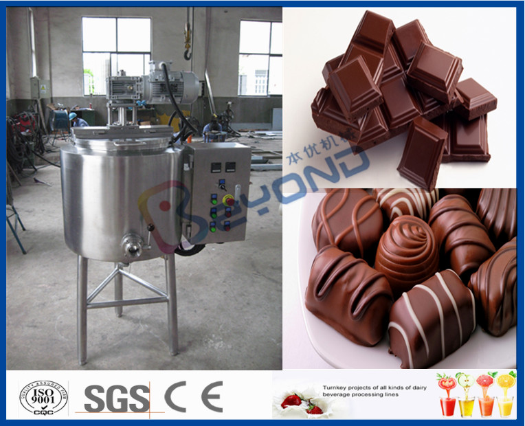 Electrical Control Chocolate Holding Tank , SUS304 Stainless Steel Food Grade Tank