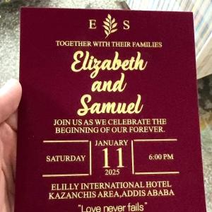 Quality Customized Embossed Letter Press Gold Art Paper Velvet Gold Stamping Business Card wholesale