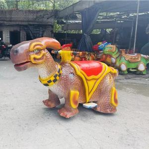 Quality Animatronic Dinosaur Theme Park Rides Snowproof Shape Customized wholesale