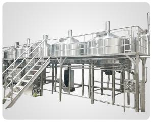 Quality 7000L Professional Brewing Equipment , Regional Beer Brewing Equipment wholesale