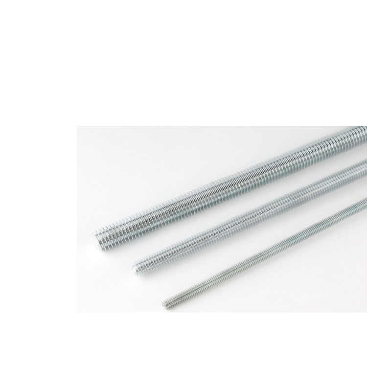 Carbon steel zinc plated thread rod with IFI JIS ANSI DIN standard M3-M72 3/16''- 4