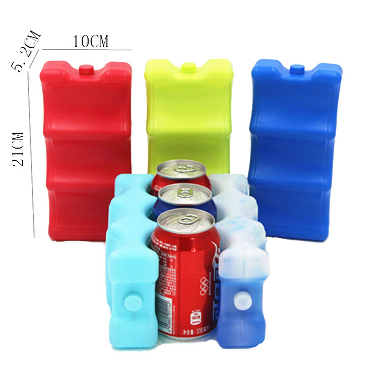 OEM / ODM promotional Water Repellent phase change material HDPE food grade colorized cooler pack for fresh food